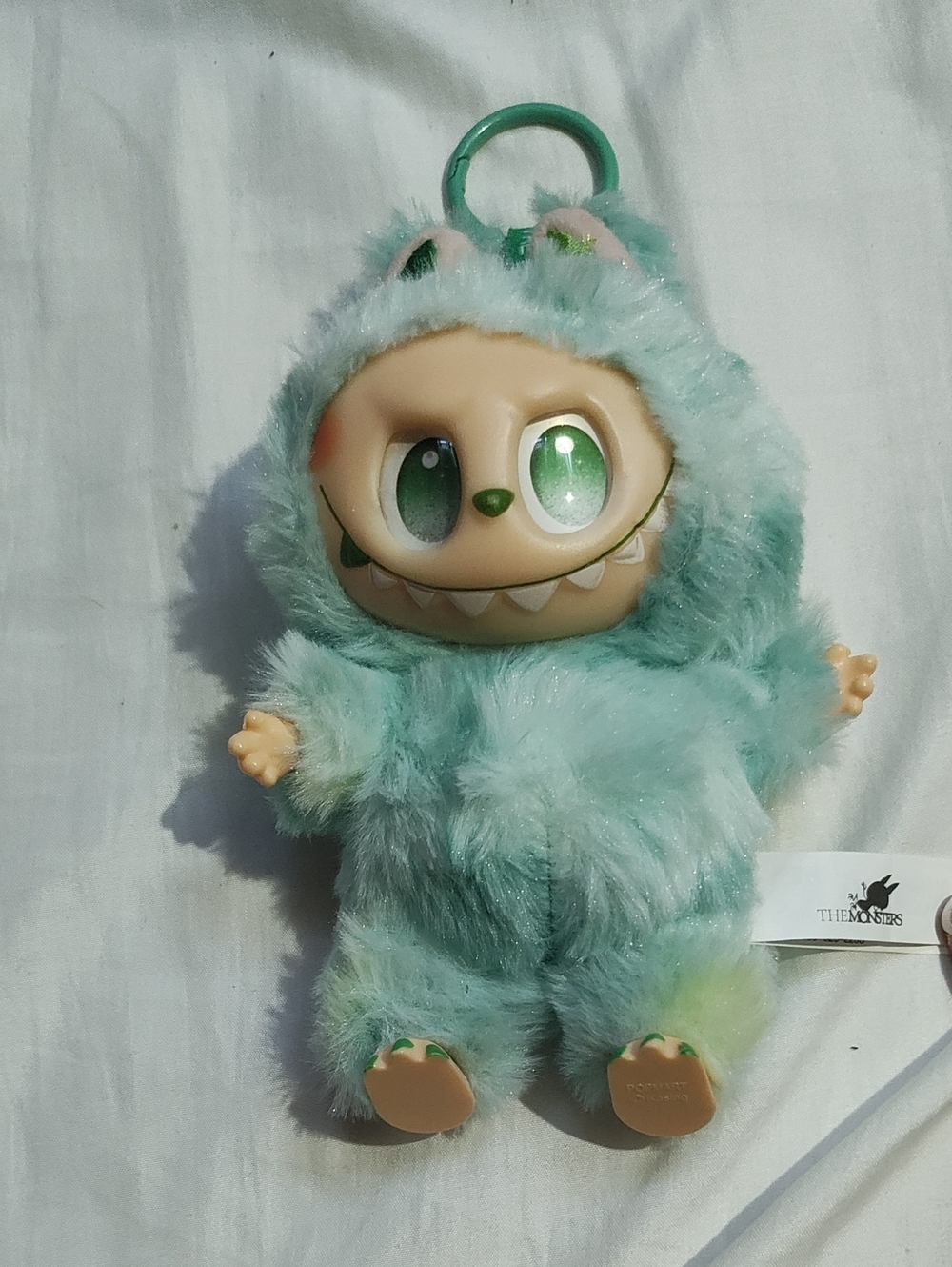 Labubu Big Into Energy Light Green Monster Doll